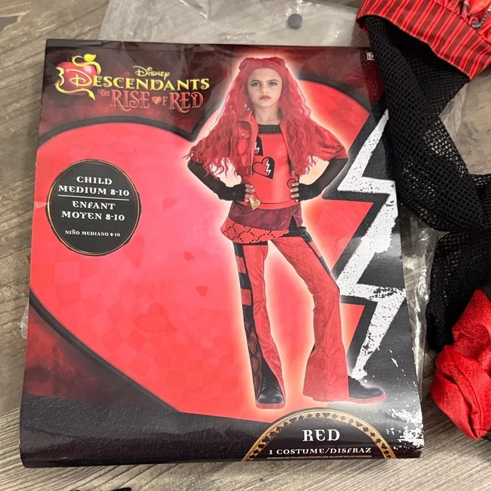 Disneys Descendants Red Kids Costume - Medium
